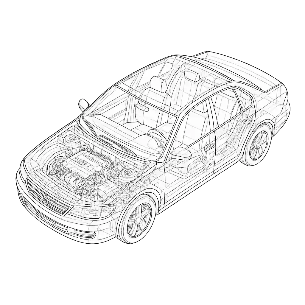 Структура автомобиля